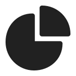 Data Pie SVG Icon